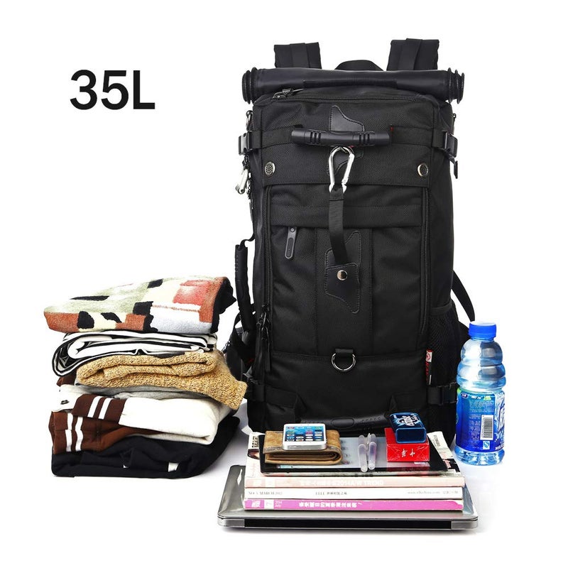 KAKA Travel Backpack, Carry On Backpack Durable Convertible Duffle Bag Fit for 15.6 Inch Laptop for Men and Women(Medium 35L) - Image 2